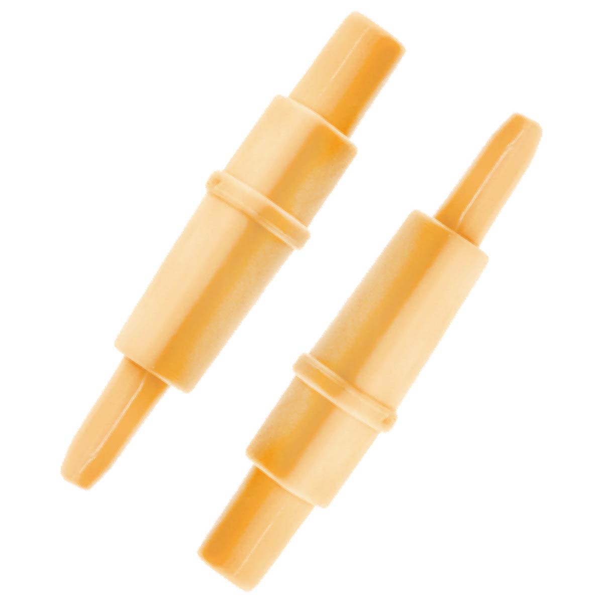 (image for) Maymom Connector Adapter; connects between a Medela Swing and Swing Maxi motor and a bare end tubing; 2pc
