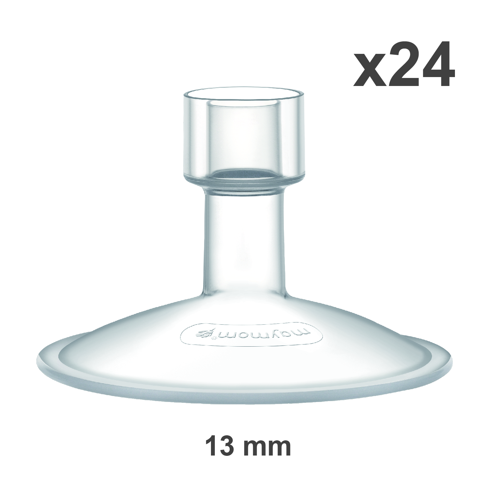 Maymom MyFit Sauer Series 13 mm Two-Piece Design Breastshield, loose items, 24pcs/case, for USA ONLY (image for) Maymom MyFit Sauer Series 13 mm Two-Piece Design Breastshield, loose items, 24pcs/case, for USA ONLY