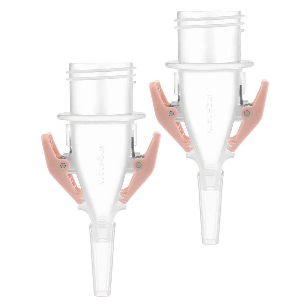 (image for) Maymom Breastshield (flange) with valve/membrane for Medela pumps, 15 mm, 1 pc; Narrow (Standard) Bottle Neck